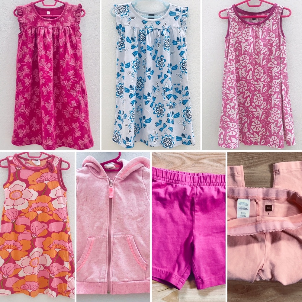Tea Collection Dresses Size 5 & More Bundle Lot of
